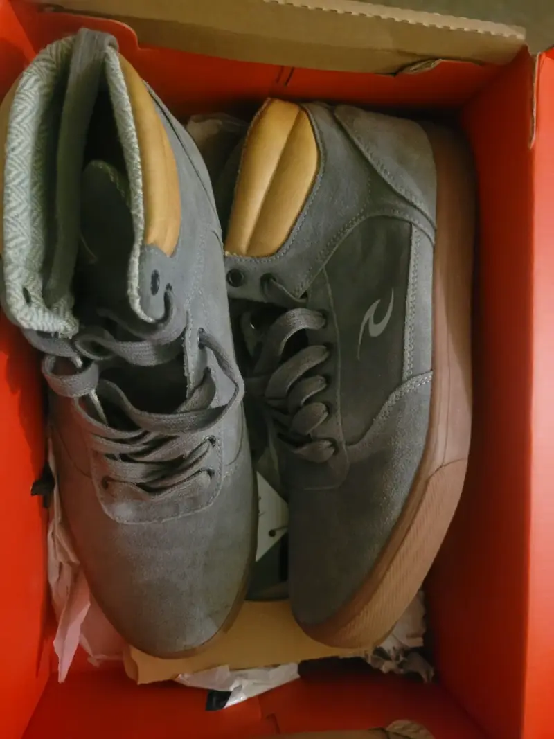 Zapatillas Rip Curl grises de gamuza - 4