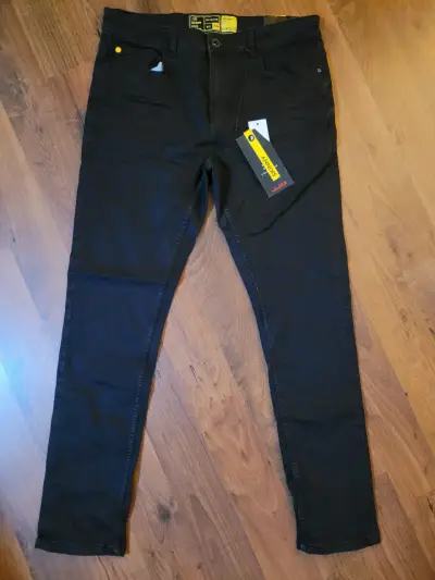 Jeans JJO negros desgastados para hombre - miniatura 1