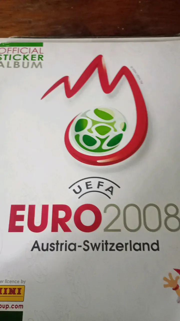 Álbum de Stickers UEFA Euro 2008 Austria-Suiza - 1