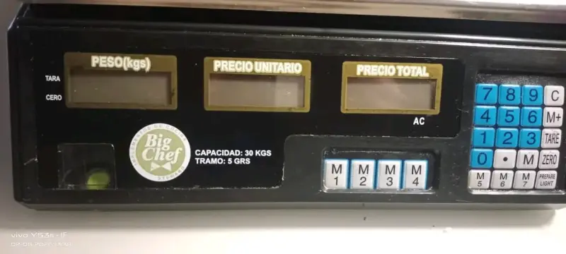 Balanza digital Big Chef 30 kg para cocina - 2