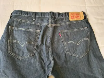 Jeans Levi's 501 Original Azul Oscuro - miniatura 2