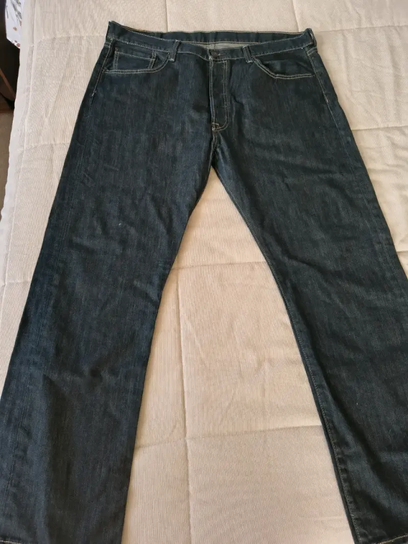 Jeans Levi's 501 Original Azul Oscuro - 3