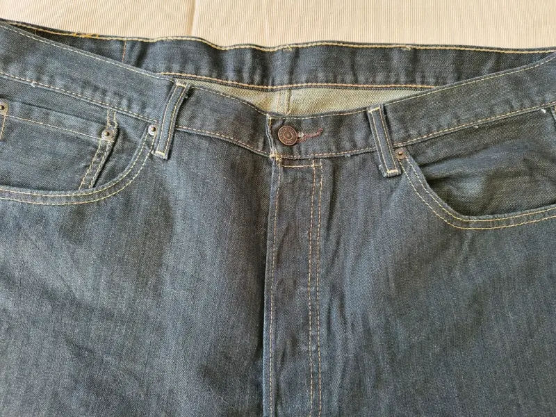 Jeans Levi's 501 Original Azul Oscuro - 4