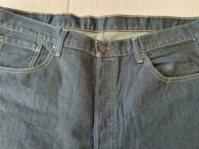 Jeans Levi's 501 Original Azul Oscuro - miniatura 4