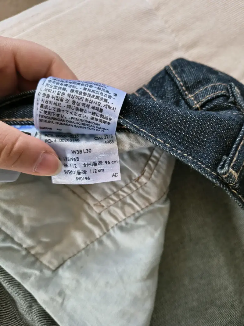 Jeans Levi's 501 Original Azul Oscuro - 6