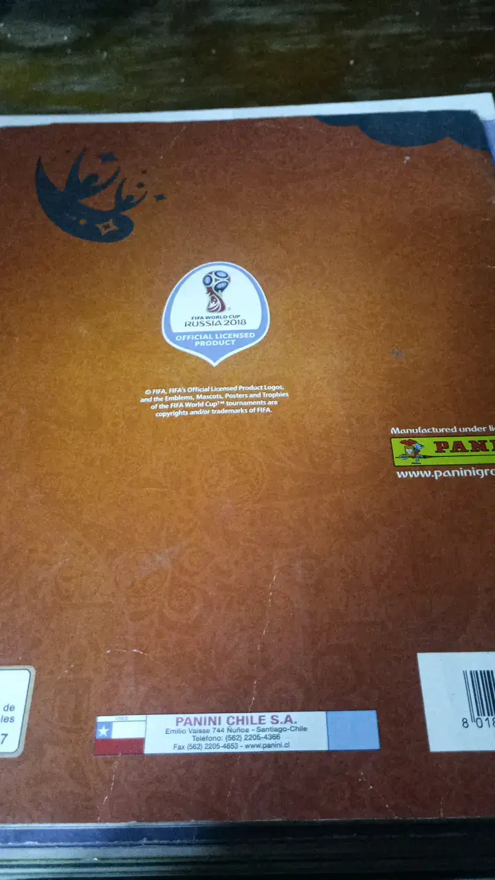 Álbum de Stickers Mundial Rusia 2018 Panini - 2