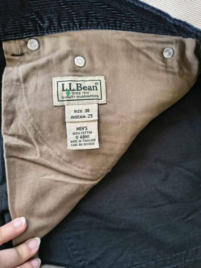 Pantalones de cotele L.L. Bean para hombre - 4
