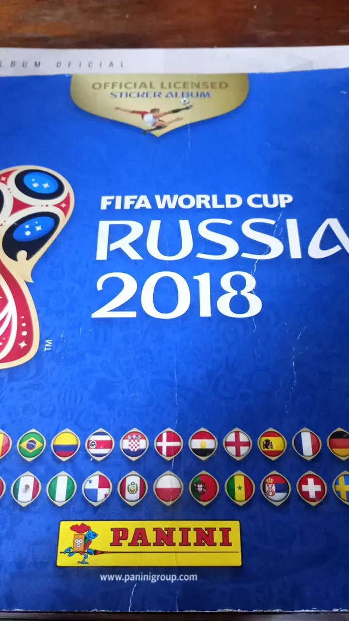 Álbum de Stickers Mundial Rusia 2018 Panini - 1