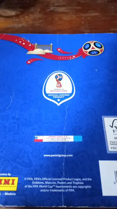 Álbum de Stickers Mundial Rusia 2018 Panini - miniatura 2