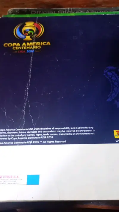 Álbum de Stickers Copa América Centenario 2016 - miniatura 2