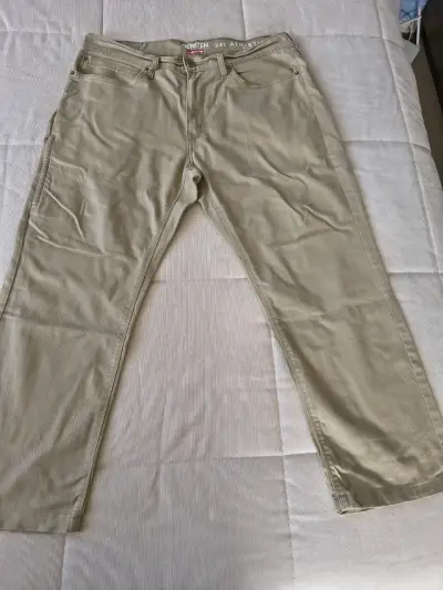 Pantalones Levi's Denizen 231 Athletic Beige - miniatura 1
