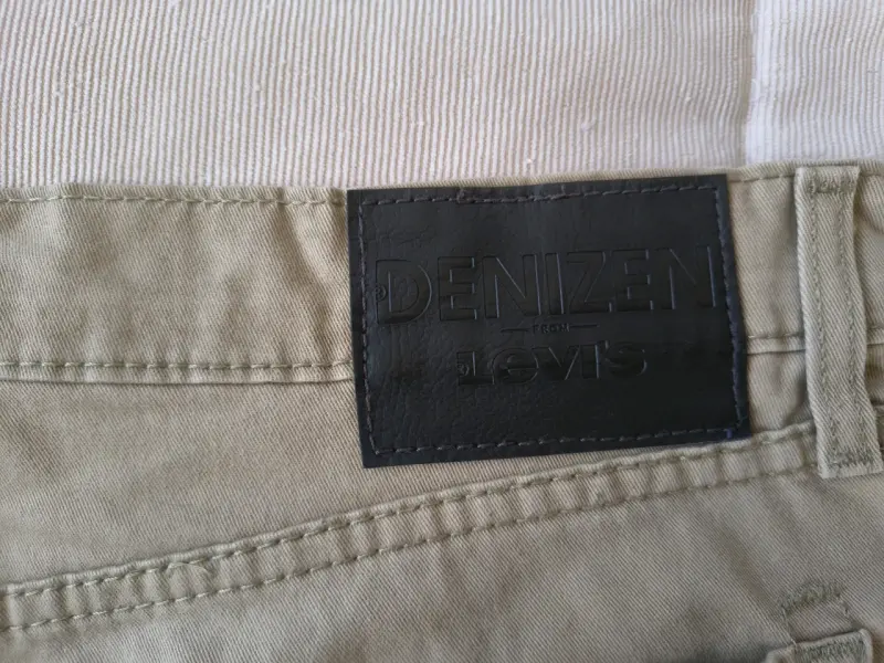 Pantalones Levi's Denizen 231 Athletic Beige - 5