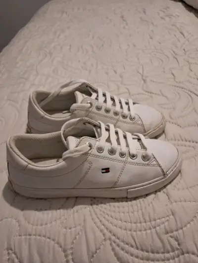 Zapatillas blancas Tommy Hilfiger para hombre - miniatura 3