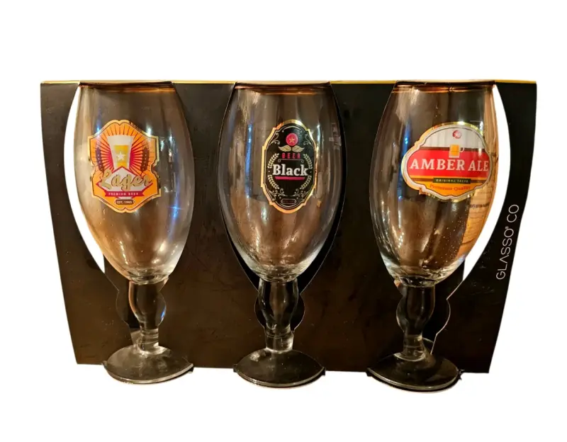 Set de 3 vasos de cerveza grandes 500 ml NUEVO - 1