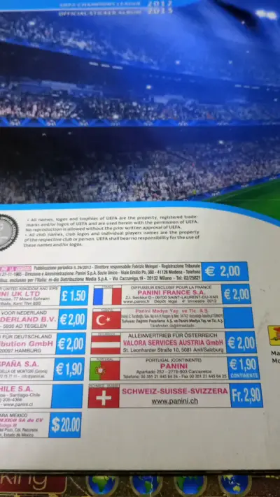 Álbum de Cromos UEFA Champions League Panini - miniatura 2