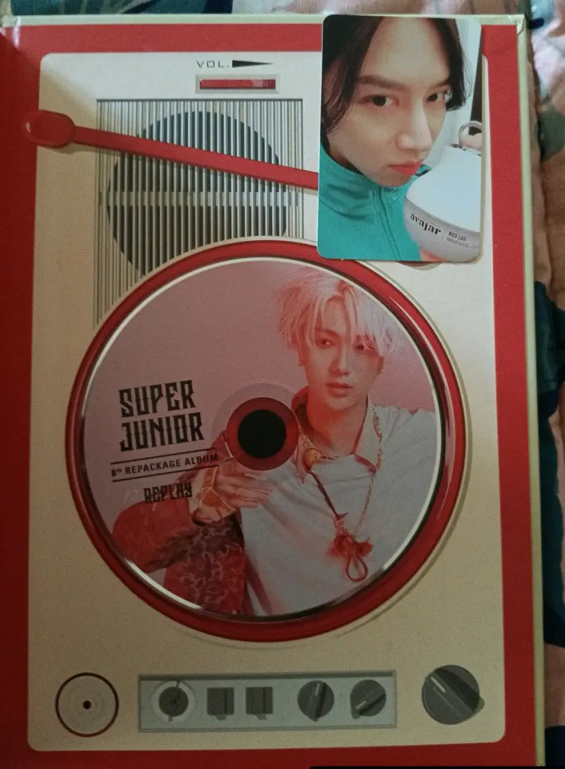 Álbum Super Junior 8th Repackage Replay - 3