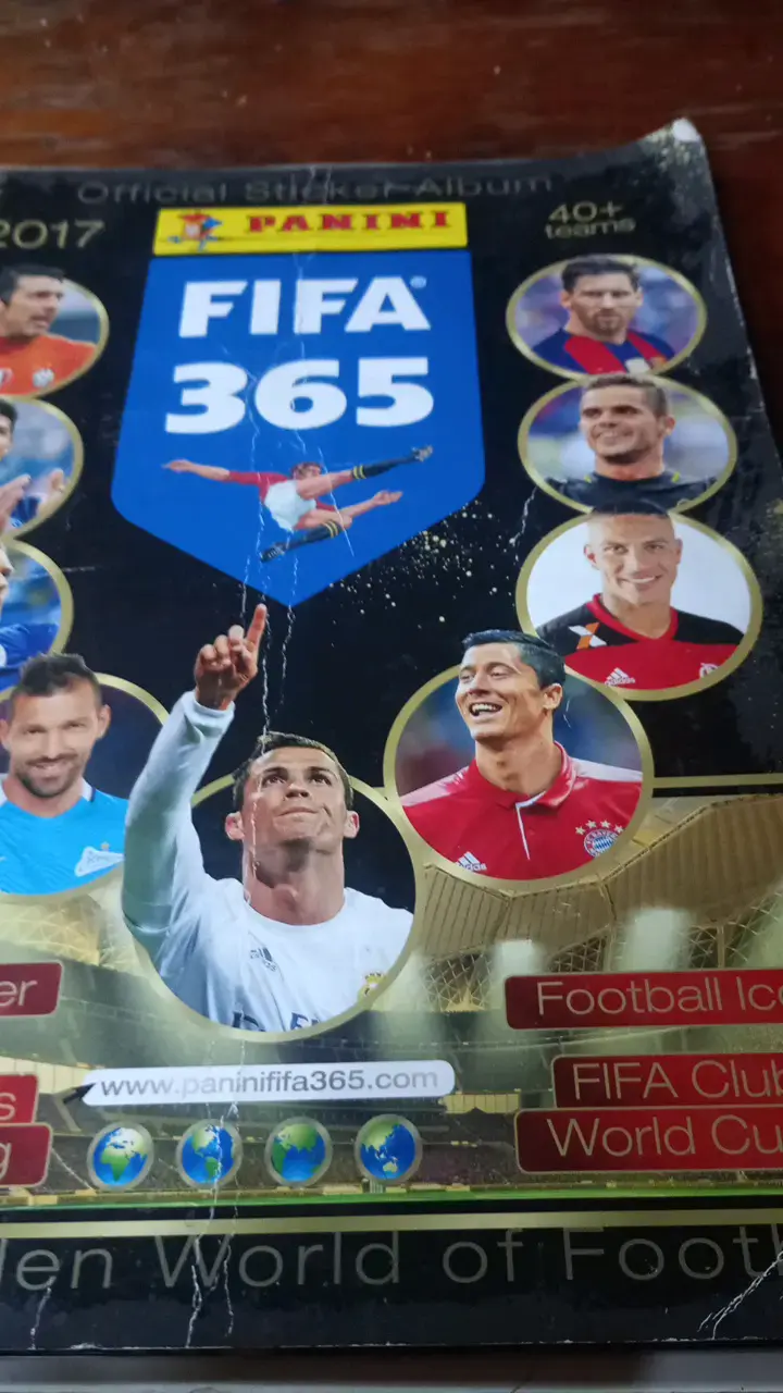 Álbum de Stickers Panini FIFA 365 2017 - 1