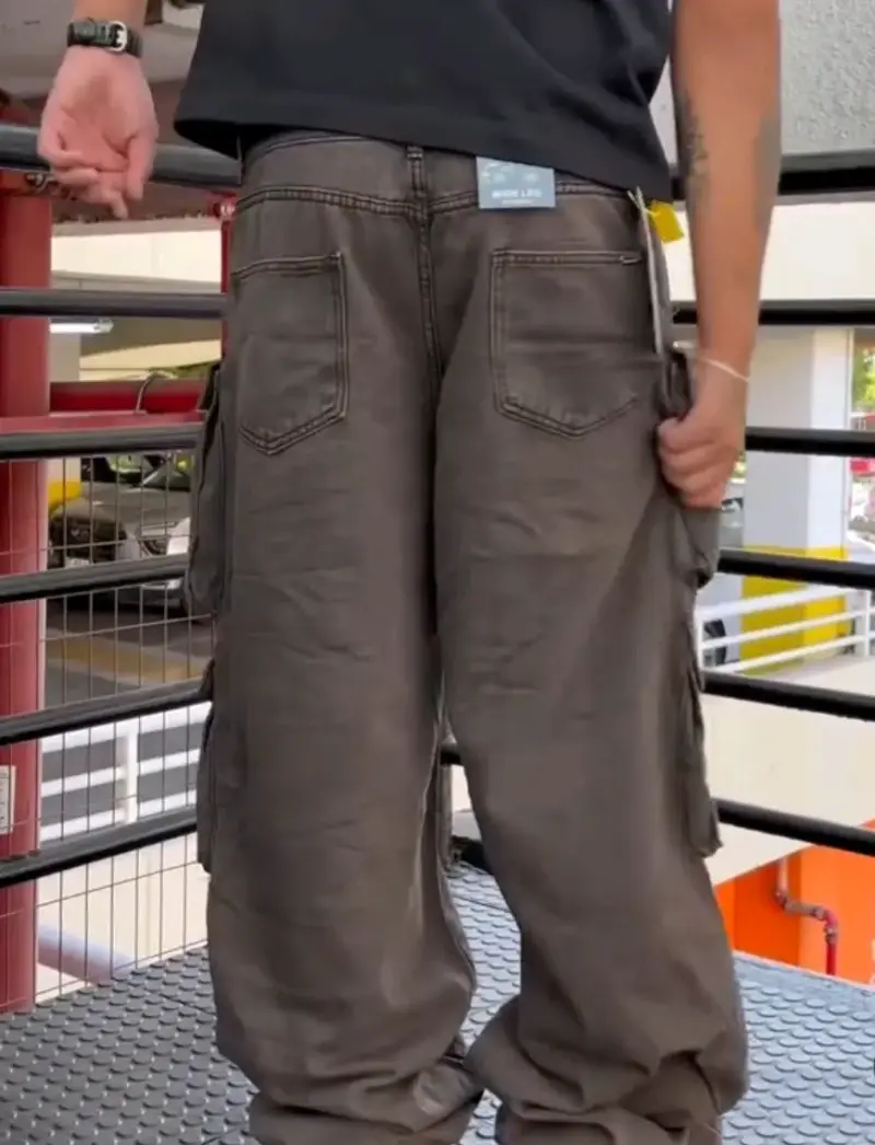 Pantalones cargo anchos Diabolo Jeans - 2