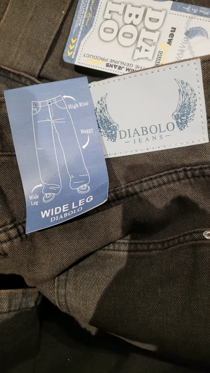 Pantalones cargo anchos Diabolo Jeans - 4