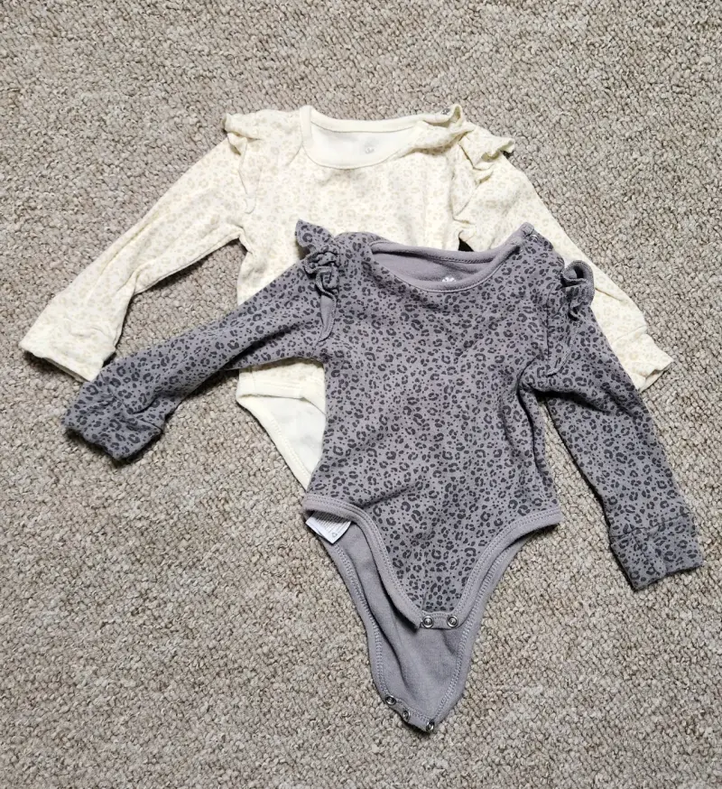 Conjunto de bodies para bebé con estampado