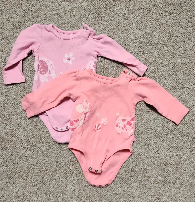 Conjunto de bodies para bebé con estampado - 3