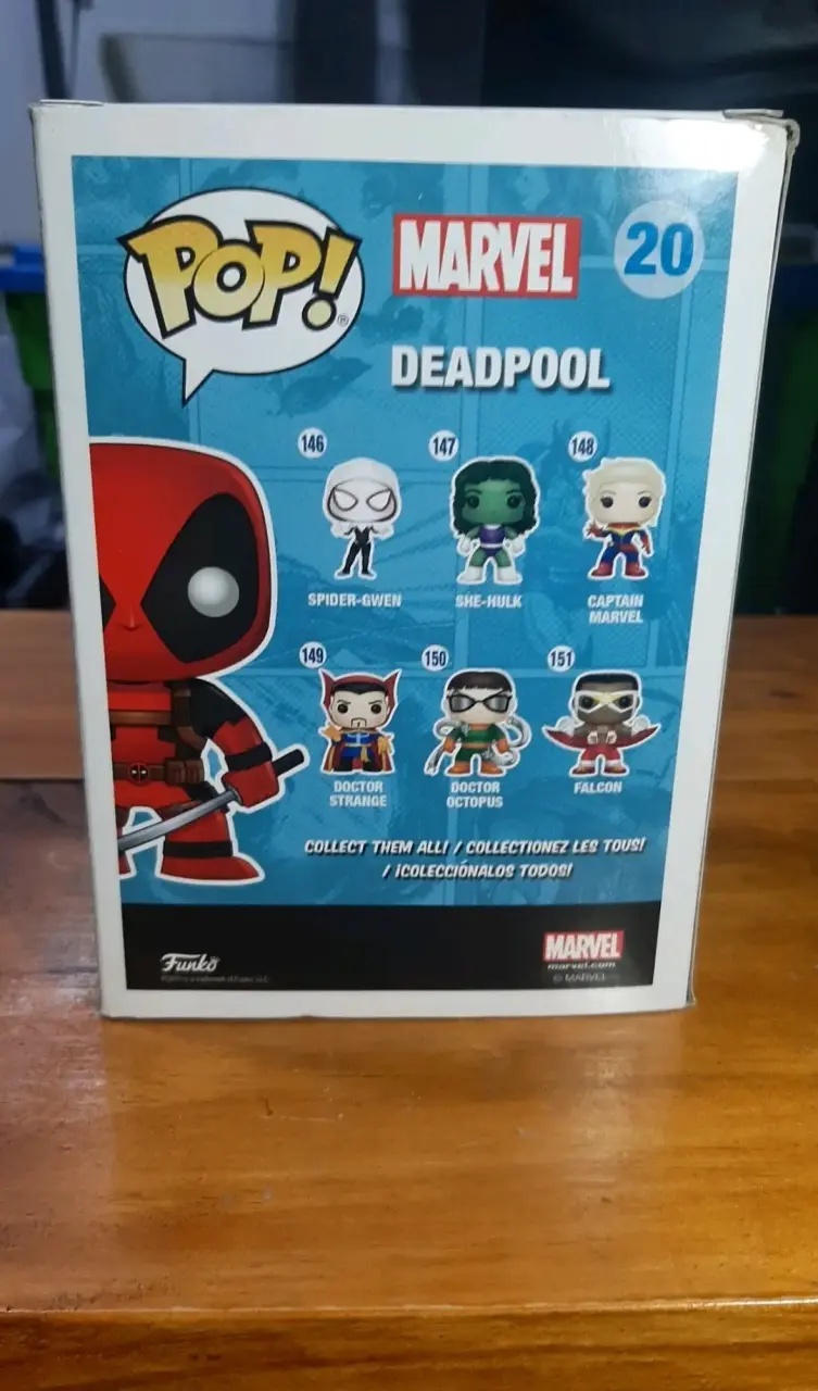Figura Funko Pop Deadpool Marvel - 3