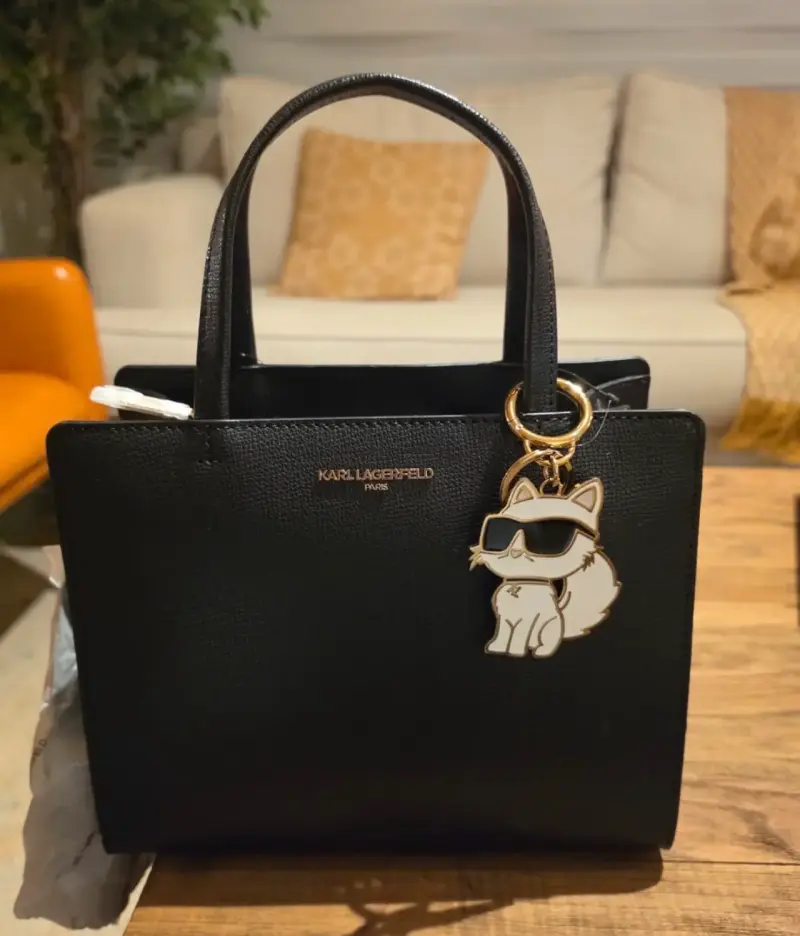 Cartera negra Karl Lagerfeld edición limitada - 1