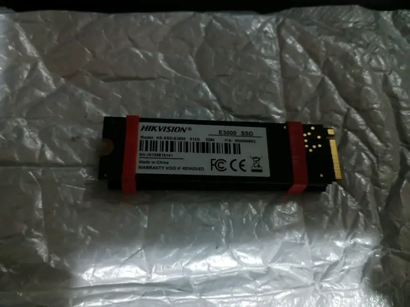SSD M.2 512GB Hikvision E3000 - 1