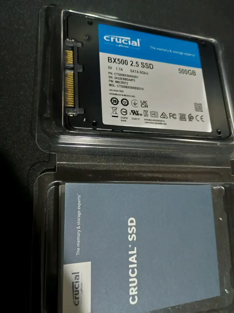 Disco SSD Crucial BX500 500GB - 2
