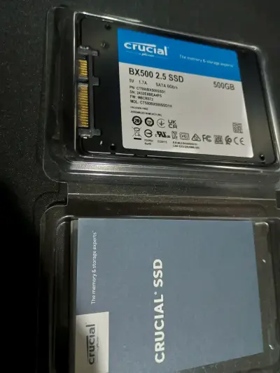Disco SSD Crucial BX500 500GB - miniatura 2