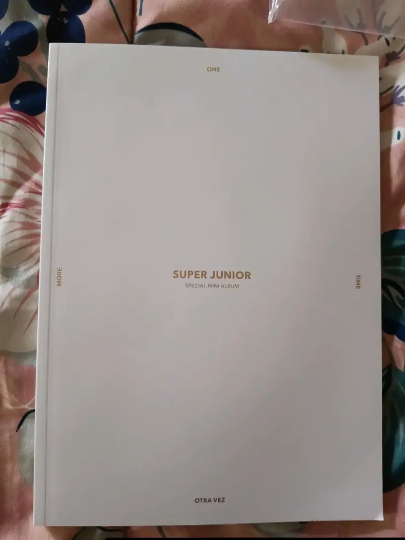 Álbum Especial Mini Super Junior One More Time - 2