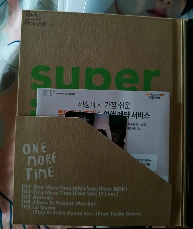 Álbum Especial Mini Super Junior One More Time - 3