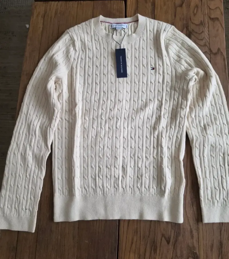 Cardigan Tommy Hilfiger con diseño trenzado - 4