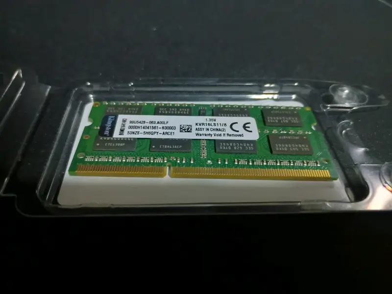 Memoria RAM Kingston 8GB DDR3 para Laptop - 1