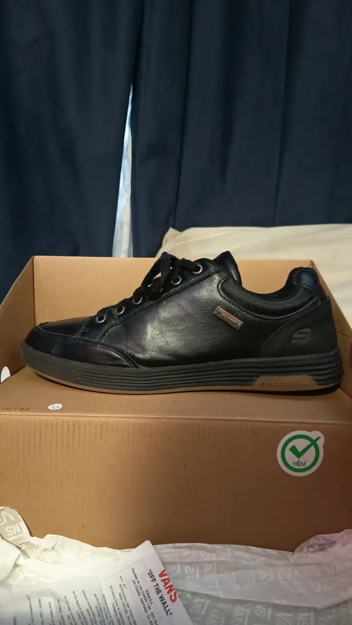 Zapatillas negras Skechers - 2
