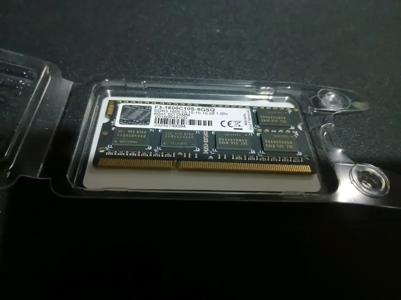 Memoria RAM DDR3 8GB SO-DIMM 1600MHz - 1