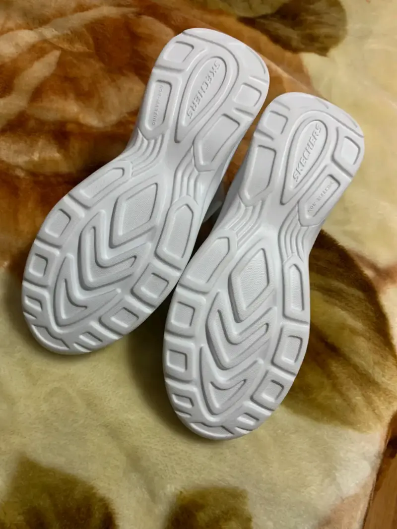 Zapatillas nuevas blancas para niñ@s Skechers - 3