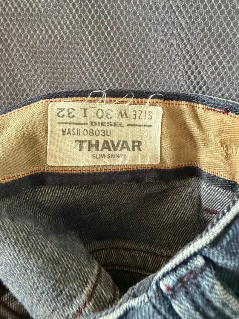 Jeans Diesel Thavar Slim-Skinny Talla 28 - 3