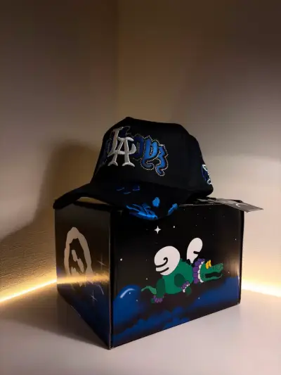 Gorra negra Sad Boys con diseño bordado - miniatura 3