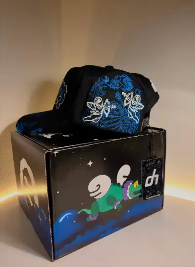 Gorra negra Sad Boys con diseño bordado - miniatura 4