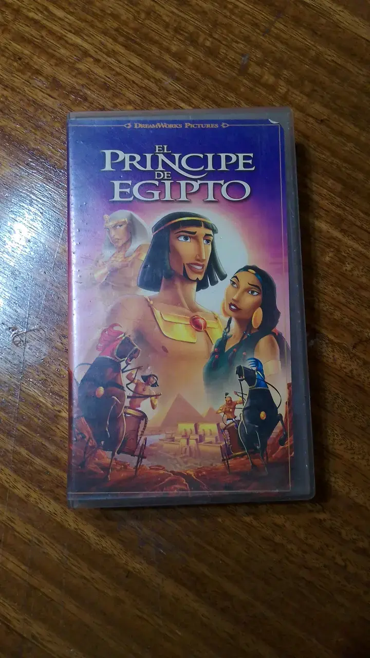 VHS El Príncipe de Egipto DreamWorks - 1