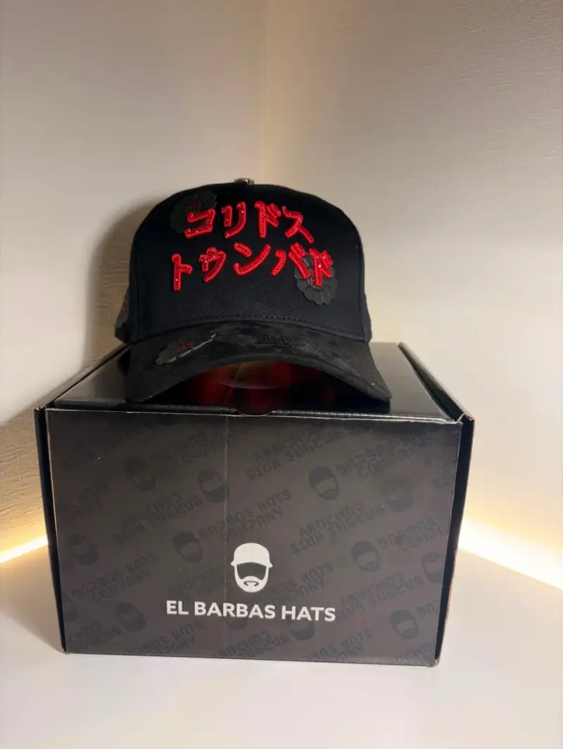 Gorra negra El barba Hats - 1