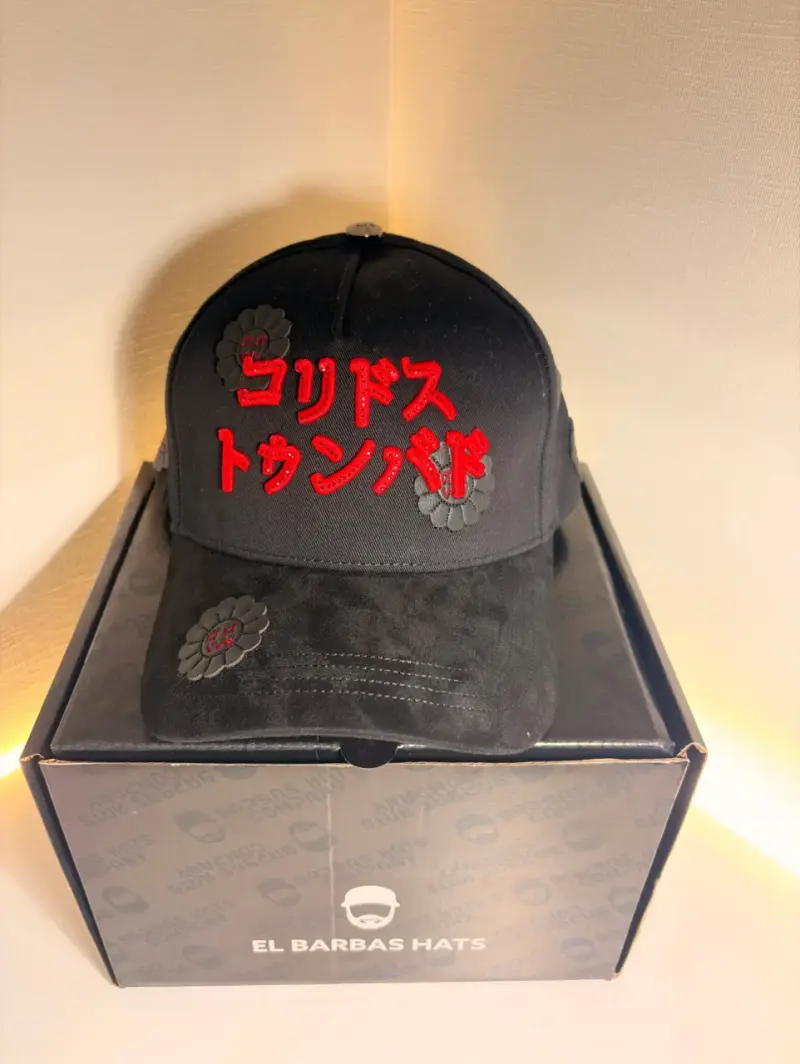 Gorra negra El barba Hats - 4