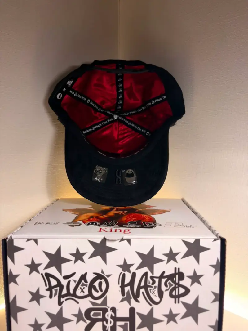 Gorra negra El barba Hats - 5