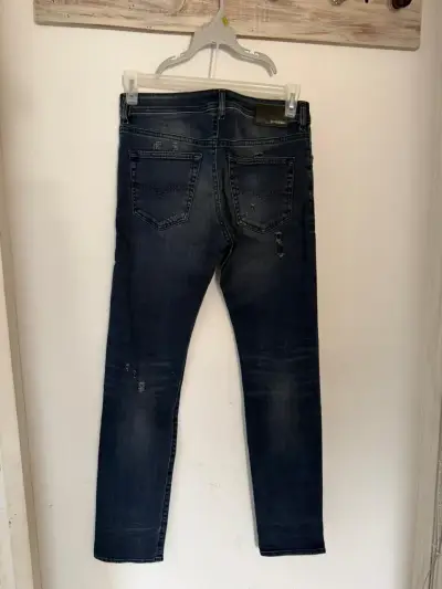 Jeans Diesel Buster Slim Tapered Azul - miniatura 2