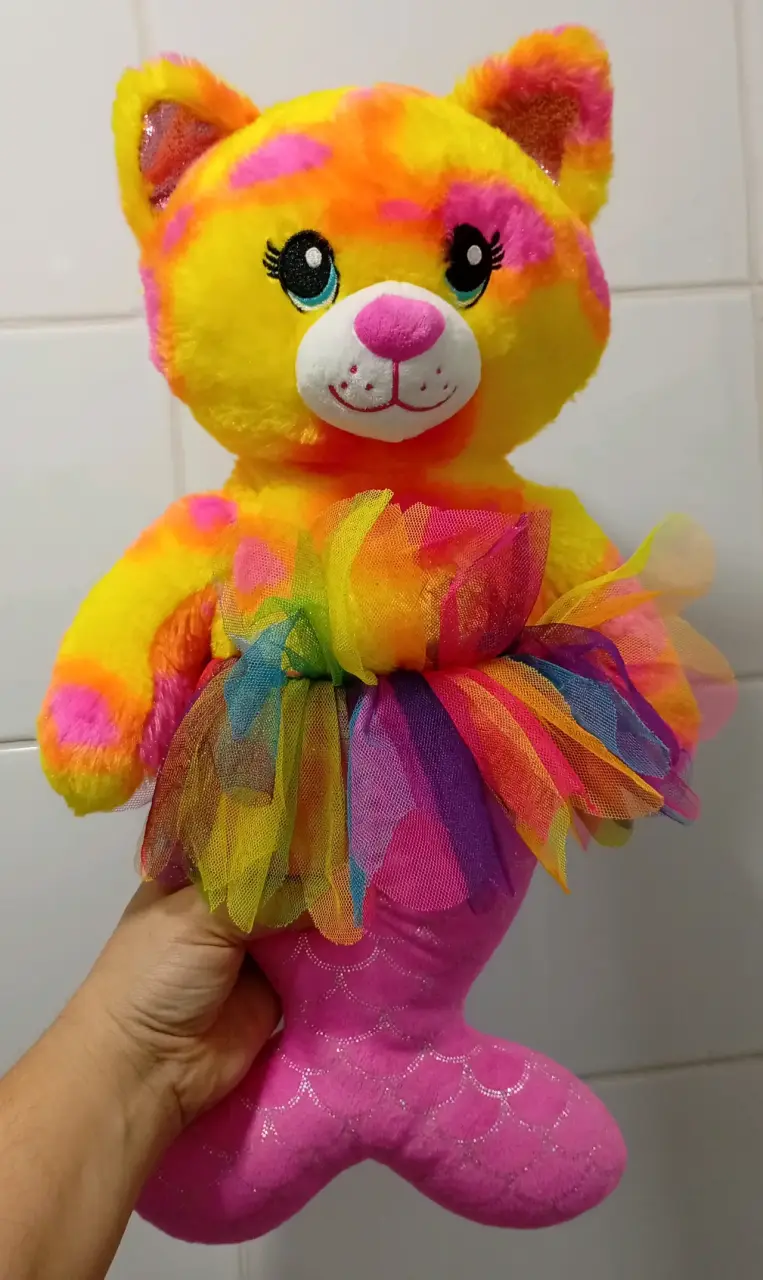 bab Peluche Gato Sirena Multicolor - 1