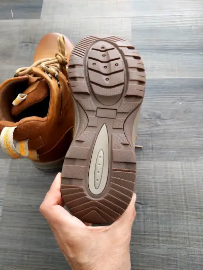 Botas de cuero marrón para hombre talla 40 - miniatura 5