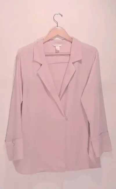 Conjunto de Blazer y Pantalón Rosa Claro - miniatura 1