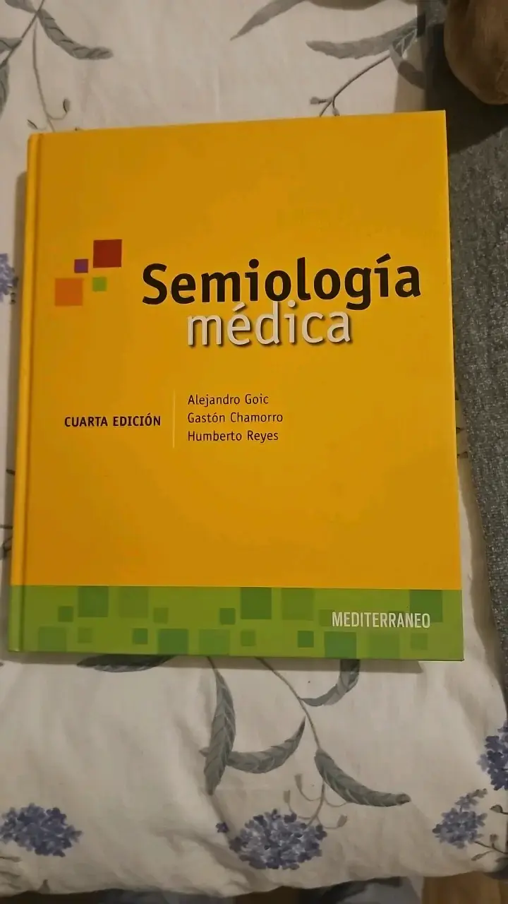 Libro Semiología Médica Cuarta Edición - 1