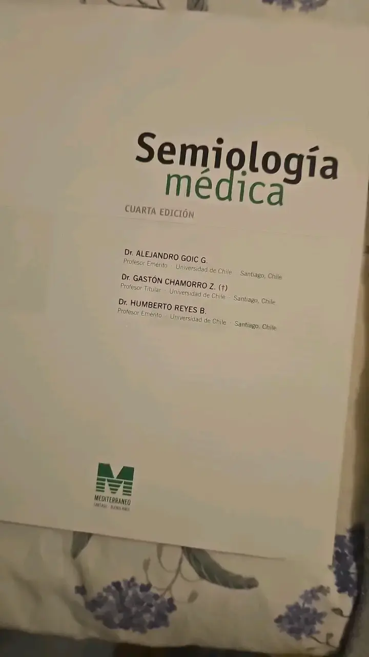 Libro Semiología Médica Cuarta Edición - 4